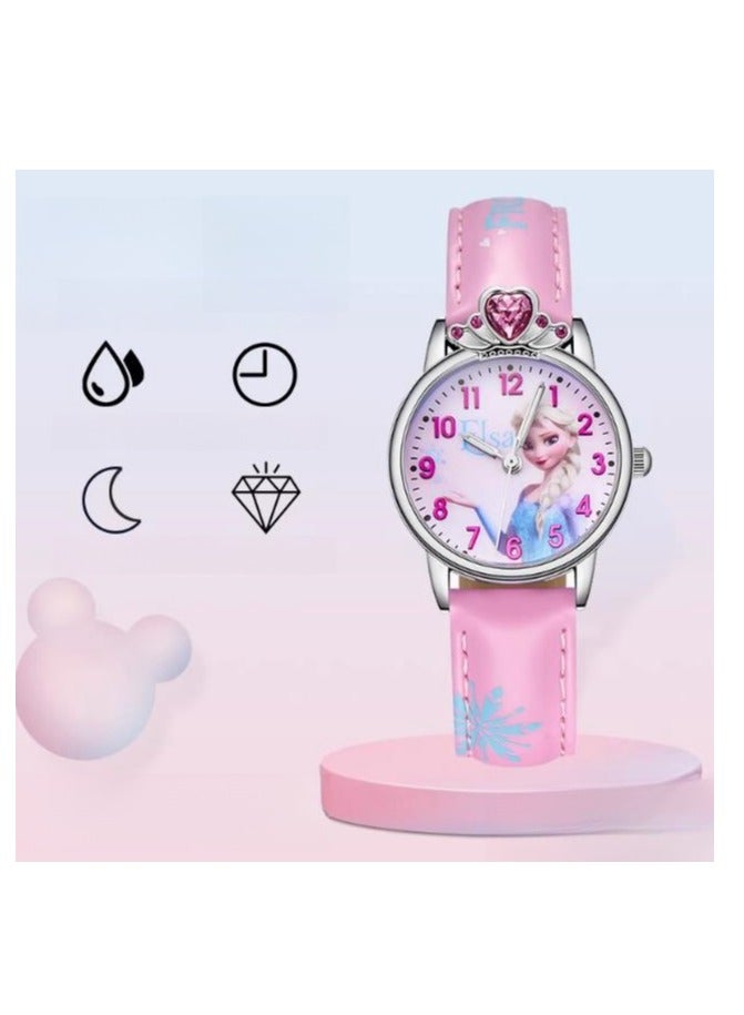 Disney Children's Watch Girls' Style Student Primary School Time Girls' Watch - Image 1