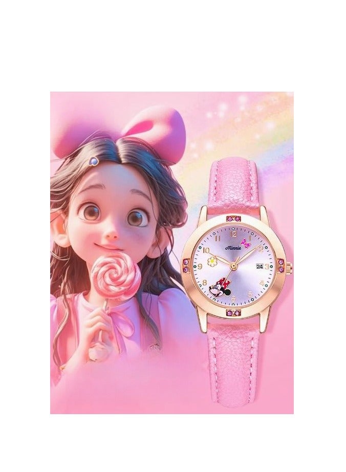 Disney Children's Watch Girls' Style Student Primary School Time Girls' Watch - Image 3
