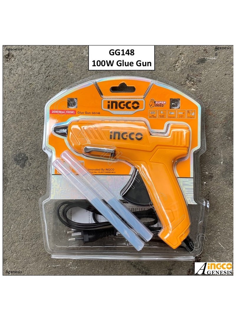 Ingco Wax Gun 100 Watt, Multi-Colour, GG708