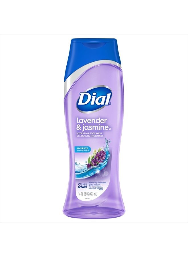 Dial Body Wash, Lavender and Twilight Jasmine, 16 Fl. Oz - Image 1