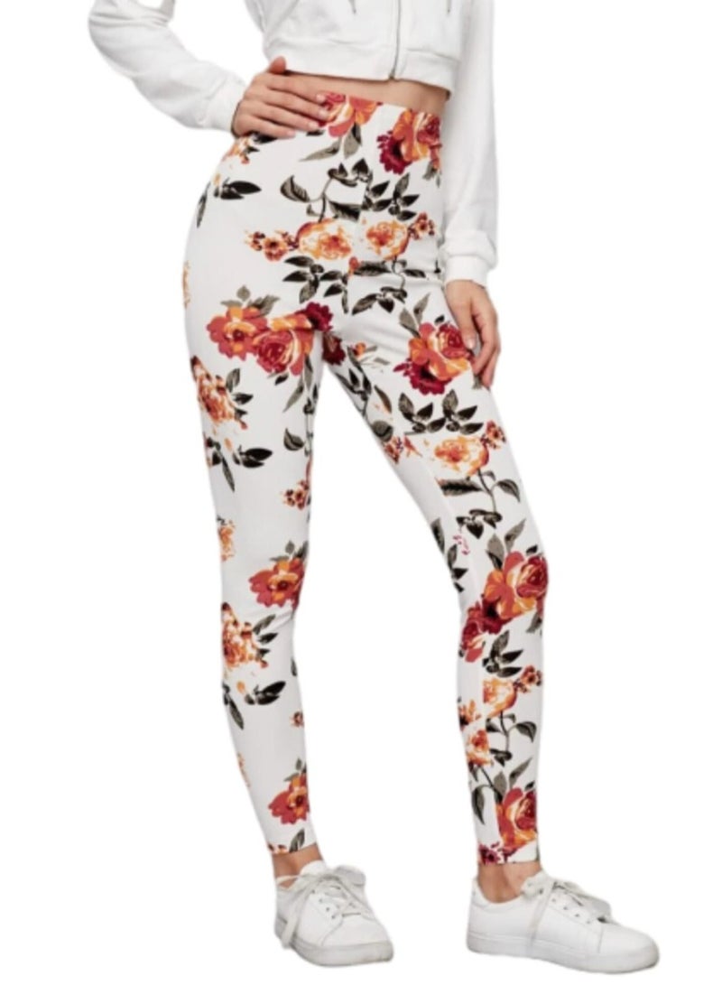 أف ستايل  ليقنز بتصميم عربي عصري برسم الزهور - Image 4