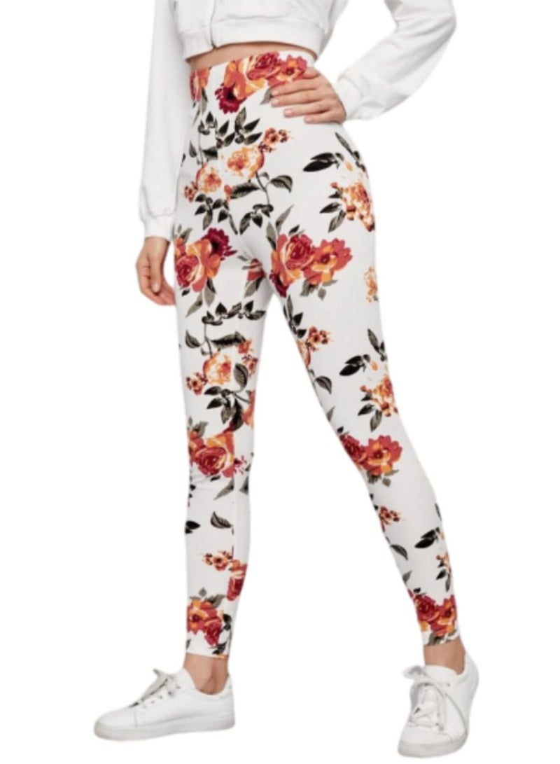 أف ستايل  ليقنز بتصميم عربي عصري برسم الزهور - Image 3