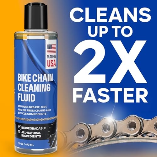 Samorillo Bicycle Chain & Component Cleaning Fluid - 16oz Chain Degreaser Works in Minutes - Made in USA - Compatible With All Chain Scrubbers Or Apply Directly To Chain - Bike, Motorcycle & Chainsaw Chains - Image 2