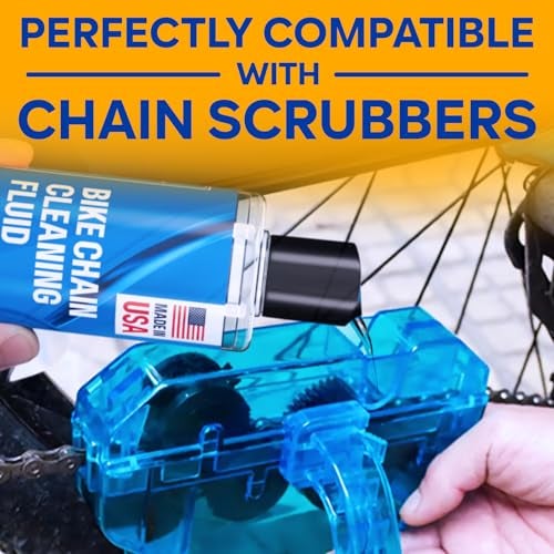 Samorillo Bicycle Chain & Component Cleaning Fluid - 16oz Chain Degreaser Works in Minutes - Made in USA - Compatible With All Chain Scrubbers Or Apply Directly To Chain - Bike, Motorcycle & Chainsaw Chains - Image 5