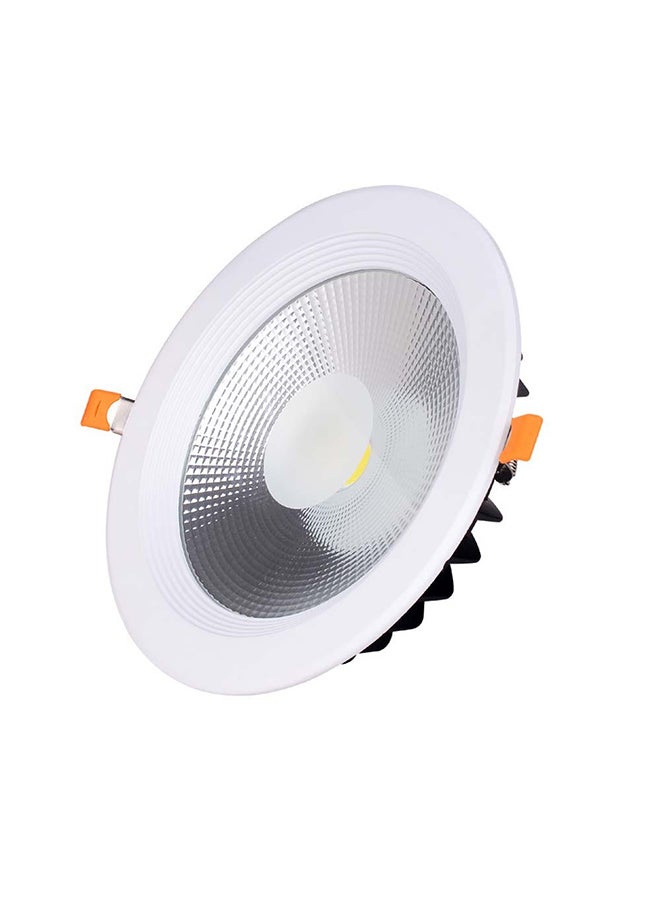 DANUBE HOME ميلانو Illumina LED Downlight أبيض الجسم ضوء السقف تركيبات الإضاءة المريحة للحمام المرحاض المطبخ أضواء تجارية 20 واط أبيض - Image 3