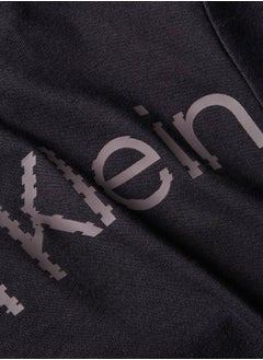 CALVIN KLEIN Calvin Klein Men's T-Shirt - Short Sleeves - Sportswear - Cotton , Black  - Image 3
