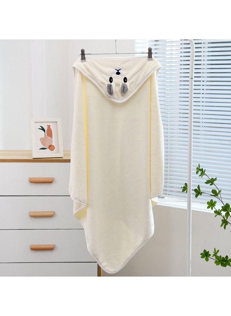 Cartoon Printed With Hood Fine Fiber Cloaks Bath Towels