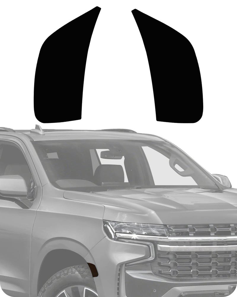 NDRUSH Side Marker Lights Tint Film Precut Marker Light Overlay Wrap Cover Compatible with 20212022 Chevy Tahoe Suburban Cadillac EscaladeEscalade ESV GMC Yukon XL