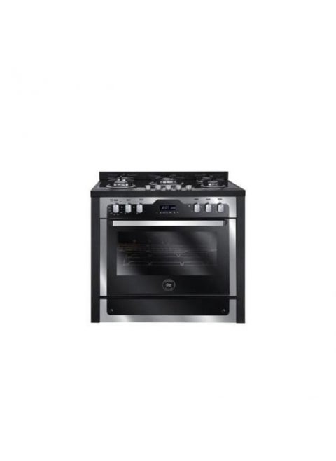 I Chef Silver Edition Gas Cooker, 5 Burners,