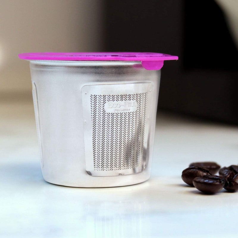 Perfect Pod ECO-Fill Stainless Steel by | Reusable K Cup Coffee Pod Metal Filter, Compatible with Keurig 1.0 2.0 K-Mini K-Slim K-Duo & Other K-Series and Select Models (See Full Compatibility Chart) Multi-use qualified quality - Image 5