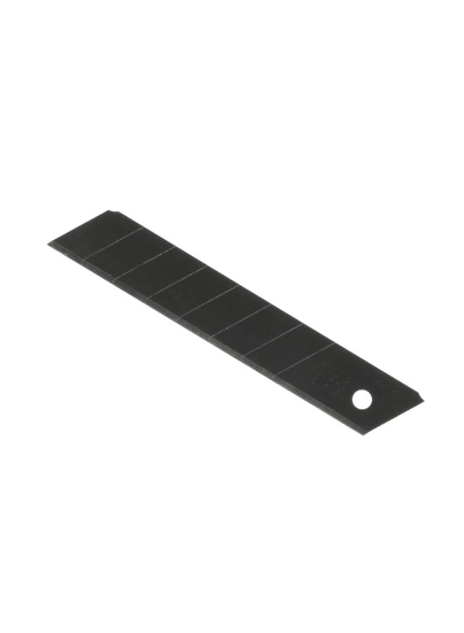 KDS Japan LB-10B EVO Power 18mm Black Snap-Off Blades – 1 Pack (10 Blades) for Utility Cutter Knife - Image 3