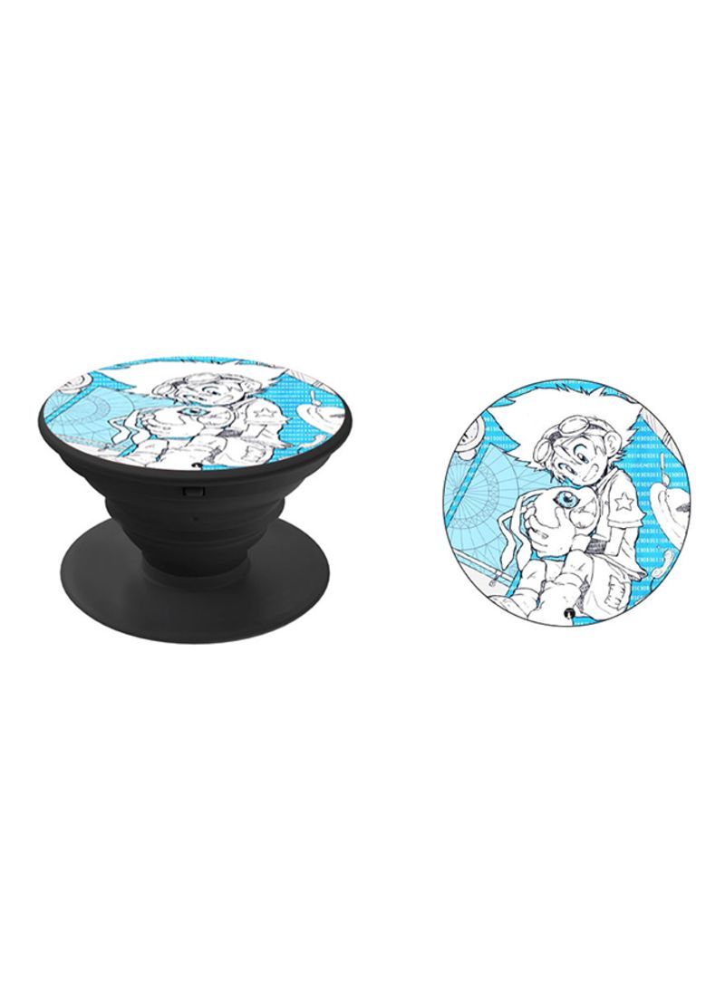 RKN Pop Up Expanding Phone Grip Holder - Anime Digimon Multicolour - Image 2