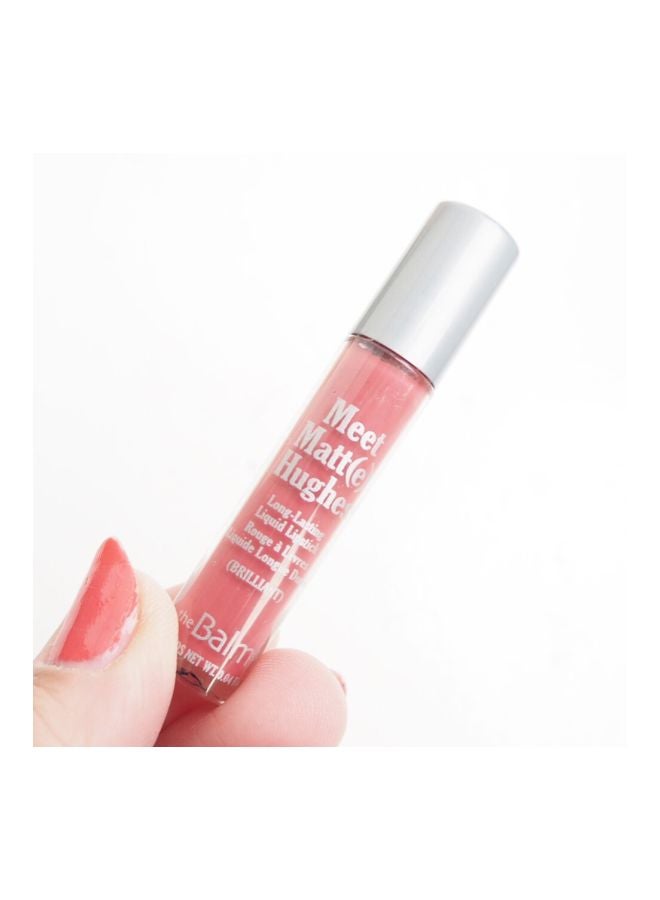theBalm Meet Matt(e) Hughes Long Lasting Liquid Lipstick Brilliant - Image 4
