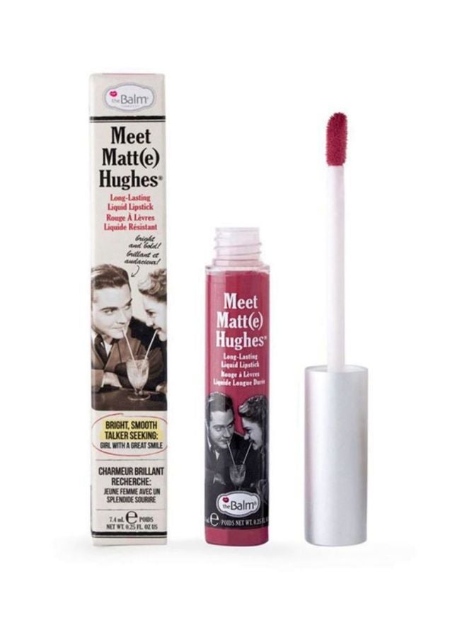 theBalm Meet Matt(e) Hughes Long Lasting Liquid Lipstick Brilliant - Image 1