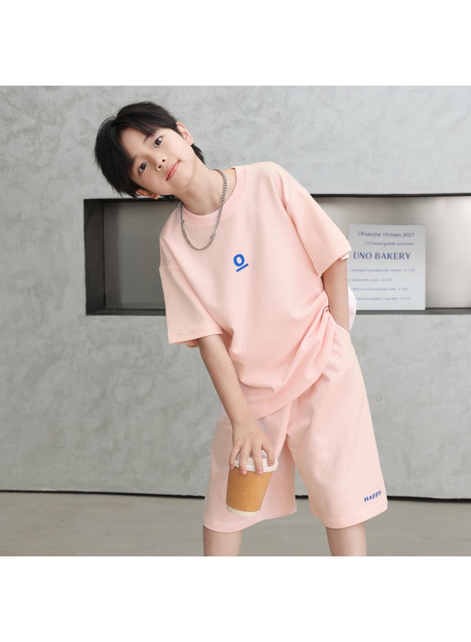 Luson Chen Dazhu Boys' Summer Outfit, 2025 New Style Children's Short-sleeve Cool Sports Suit, Boys' Clothing - Image 2