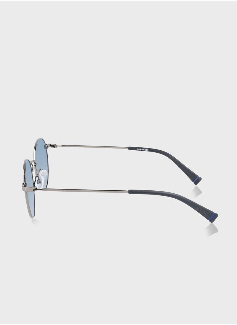 NAUTICA - N4648Sp Round Sunglasses - Image 1