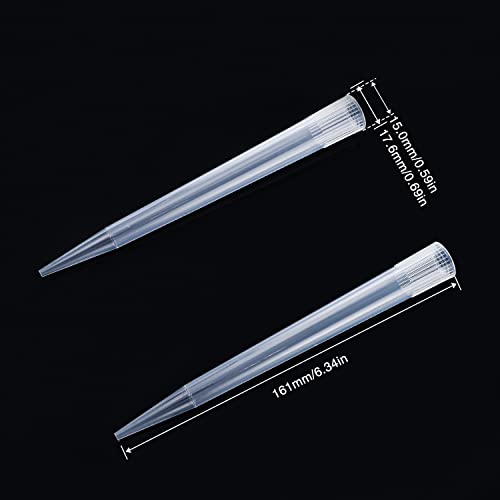 FOUR E'S SCIENTIFIC 10ml Pipette Tips Microchemical Disposable Liquid Pipettor Tips 10mL 100pcs Autoclavable Polypropylene (PP) - Image 2