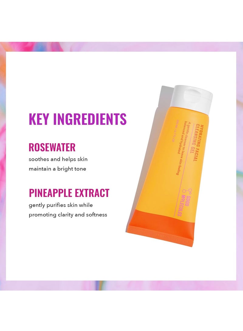 جل منظف مرطب - ماء الورد والأناناس 200 مل - Image 2