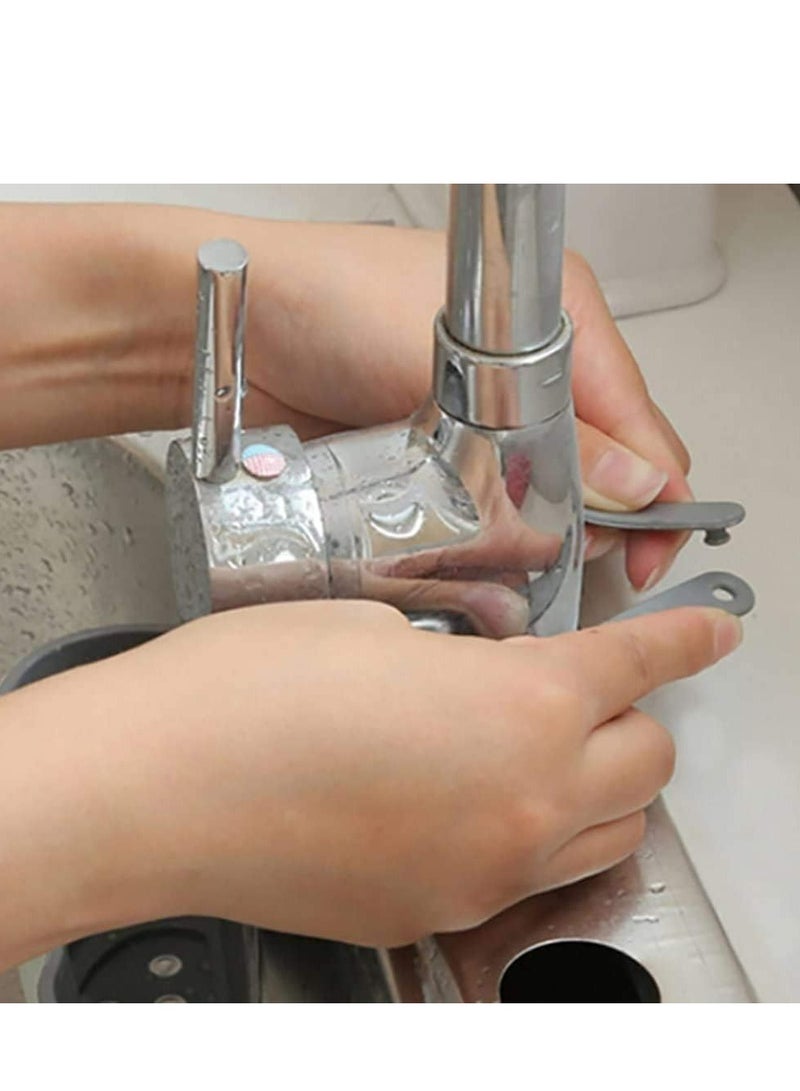 إسكدنيا منصة مطبخ الحوض الصابون السفنج شريط التصريف الحامل، سلة تخزين الحوض المنظمة للمطبخ ملحقات الحوض - Image 5