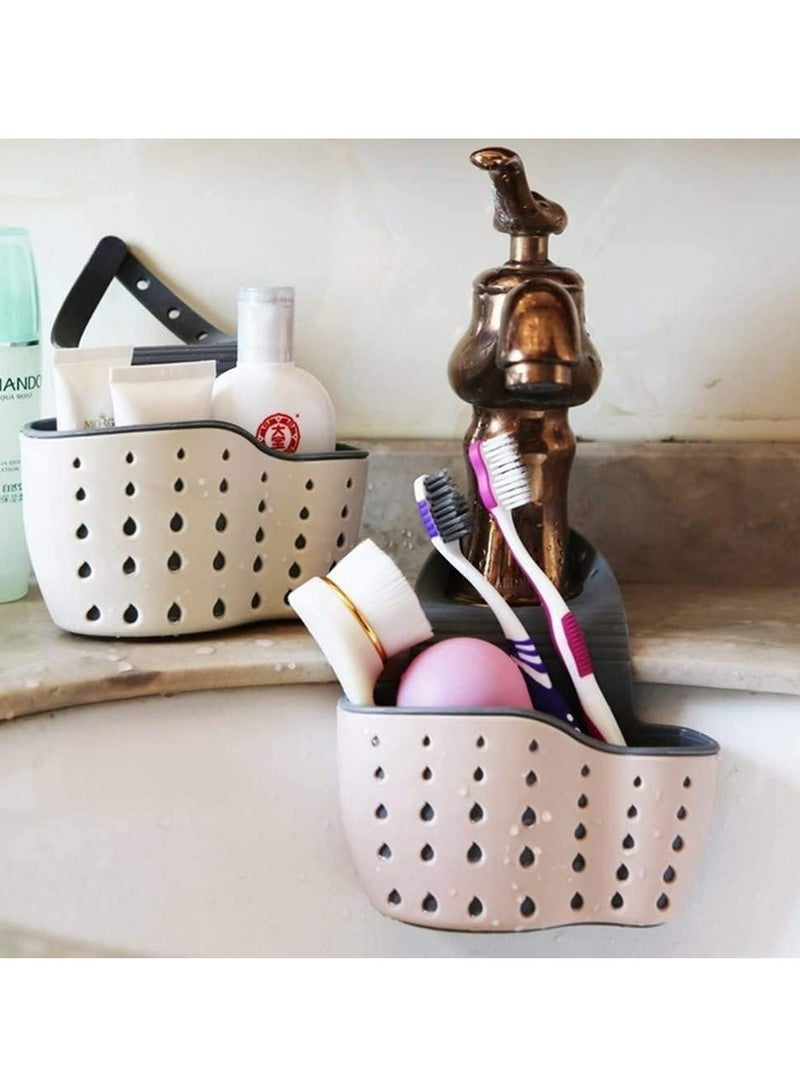 إسكدنيا منصة مطبخ الحوض الصابون السفنج شريط التصريف الحامل، سلة تخزين الحوض المنظمة للمطبخ ملحقات الحوض - Image 4