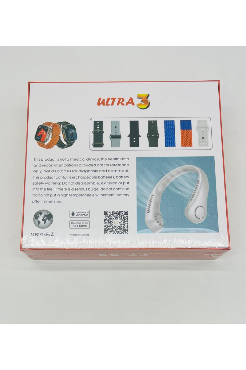 ZT ساعة ذكية ZT-S5 ULTRA3 مع مروحة عنق - Image 2