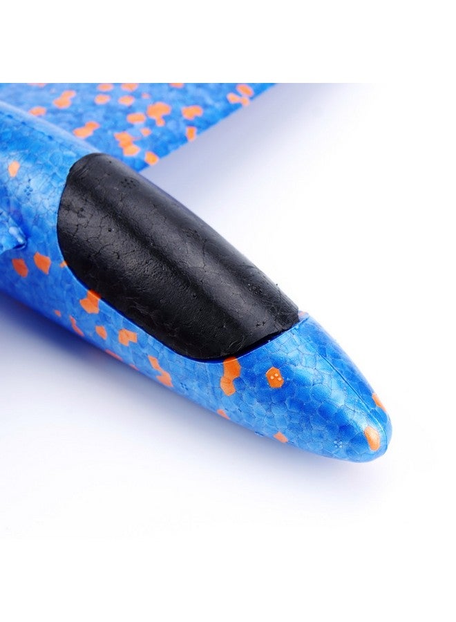 كيزه ألعاب طائرة رغوية من كيزه، مقاس 13.5 بوصة، طائرة شراعية طائرة بالقصور الذاتي، وظائف دائرية يدوية، طائرة طيران ممتعة في الهواء الطلق للأطفال الأولاد والبنات، قطعتان - Image 5