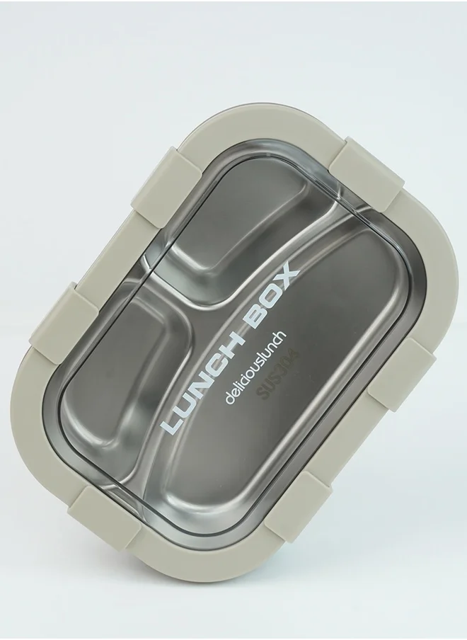 صندوق المفاجآت الصغيرة Little Surprise Box,Solid Brown Stainless Steel Lunch Box For Kids & Adults