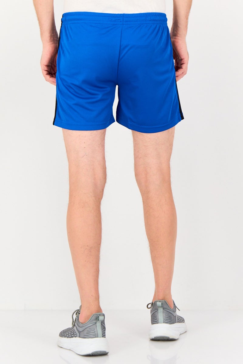 asics Men Sportswear Fit 5 Inseam Training Shorts, Blue - Image 3