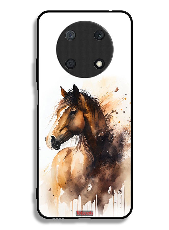 Tolwak Huawei nova Y90 Protective Case Cover Horse Abstract Art - Image 2