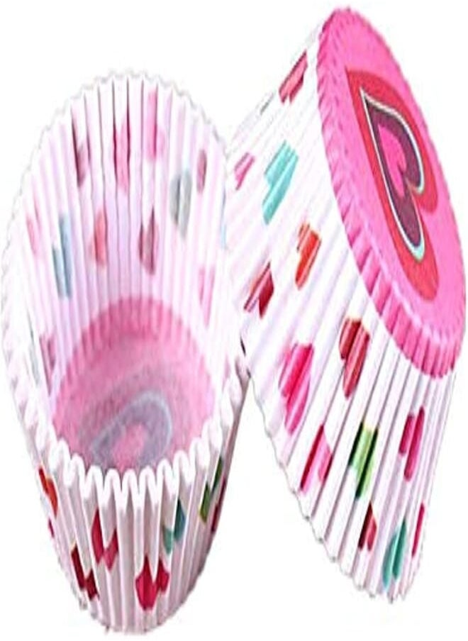 Generic 100pcs Cupcake Liner Baking Cups Mold Paper Muffin Cases Cake loving heart cupcakes cups,WIDN021 