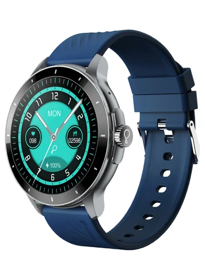 بيبل Polar 1.52 بوصة شاشة عالية الدقة، إشعار سريع، اتصال Bluetooth، مراقبة SpO2، مراقبة معدل ضربات القلب، مراقبة النوم، أوضاع رياضية متعددة، وجوه ساعة متعددة، مساعد صوت AI.