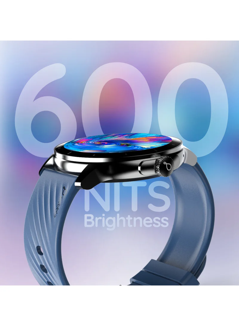 بيبل Polar 1.52 بوصة شاشة عالية الدقة، إشعار سريع، اتصال Bluetooth، مراقبة SpO2، مراقبة معدل ضربات القلب، مراقبة النوم، أوضاع رياضية متعددة، وجوه ساعة متعددة، مساعد صوت AI.