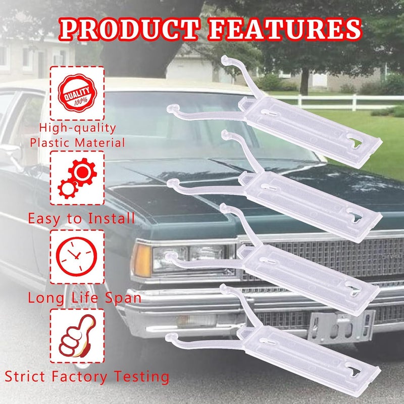 gtpartes Wide Chrome Molding Clips for Chevrolet Caprice - Image 3