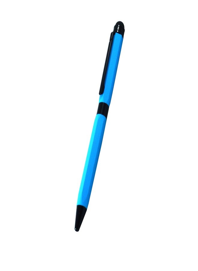 auteur Hexa Ball Pen with Stylus for Touch Screen Designer Slim Metal Body Best Gift Pen for Men & Women Professional Executive Office, Nice Pen (Blue Ink) - Image 2