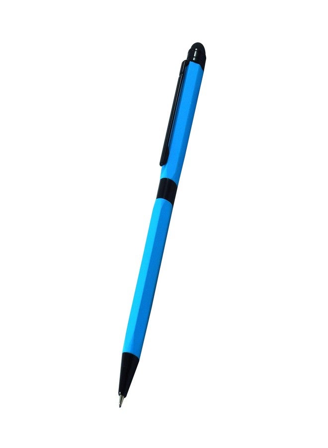 auteur Hexa Ball Pen with Stylus for Touch Screen Designer Slim Metal Body Best Gift Pen for Men & Women Professional Executive Office, Nice Pen (Blue Ink) - Image 5