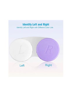 Contact Lens Case12PCS, Box Left/Right Eyes Holder Container, Outdoor Mini Soak Storage Kit for Travel&Home - pzsku/ZD269799B8524B183D423Z/45/_/1728495831/64f613bf-64b0-4bcd-a728-653b1bcc8bea