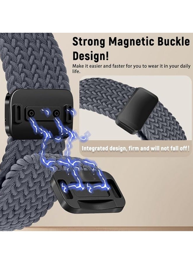 Nylon Braided Replacement Strap For Redmi Watch 5 Active/Redmi Watch 5 Lite 22mm - Image 3