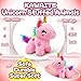Kawaite Light Pink Unicorn Stuffed Animals Kawaii Plushies for Girls and Boys Soft Unicorn Mini Plush Toys Key Chains Fun and Cuddly Plush Toy for Kids Small and Cute Stuffed Animal for Birthday Gifts - Image 2