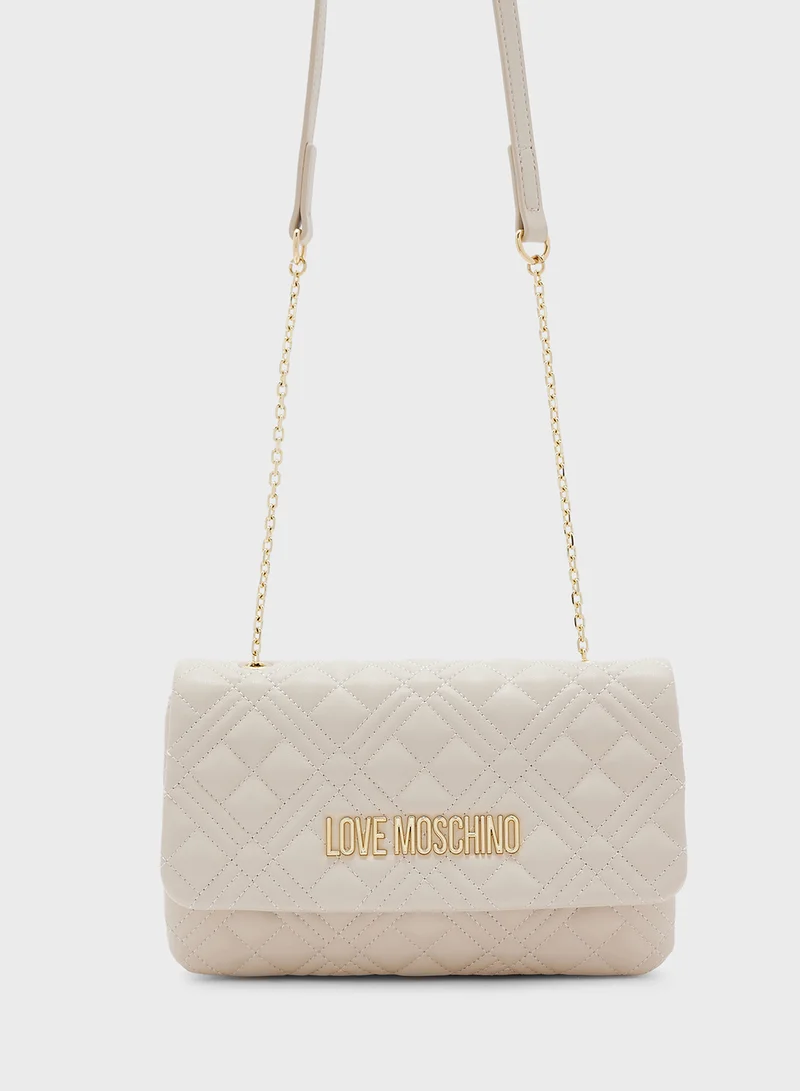 لوف موسكينو IVORY QUILTED PU IVORY QUILTED PU