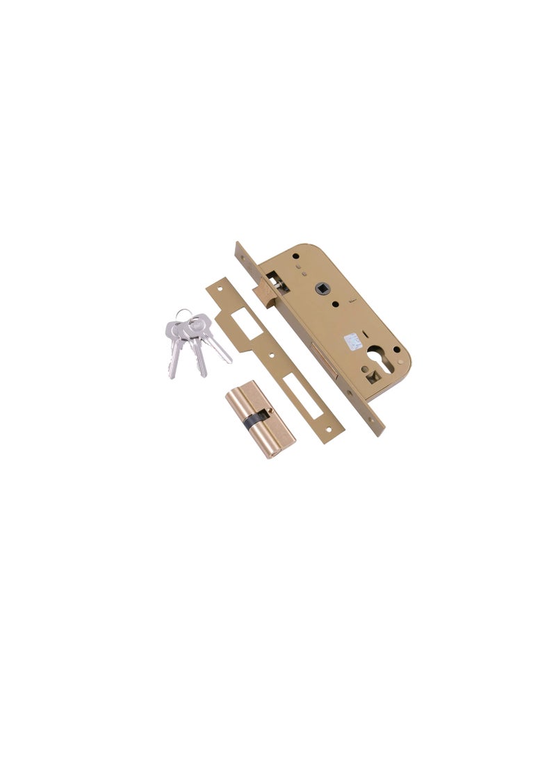 Yale Yale Mortice Lock with Cylinder - Thickness 35mm - 55mm  - Image 1