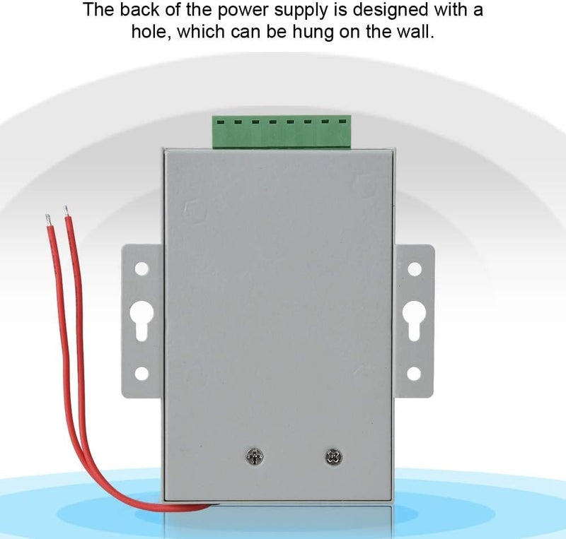 كلاراكو وحدة تحكم في مصدر الطاقة 3A 30W لنظام التحكم في الوصول إلى الباب مزود بالطاقة مع مدخل تيار متردد 110 فولت - 240 فولت ومخرج تيار مستمر 12 فولت - Image 4