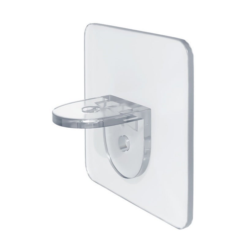 Non-perforated wardrobe sub-layered partition strong paste layer support triangle bracket load-bearing layer support right-angle support 6*6 partition holder