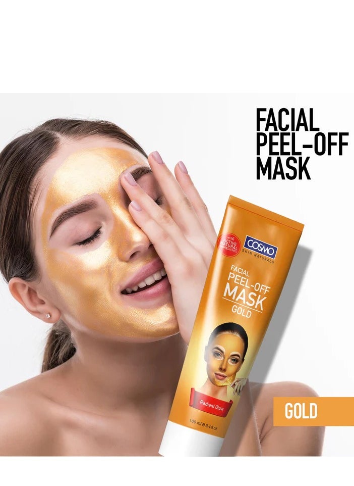 COSMO - Cosmo Gold Peel Off Mask 100ml - Image 1