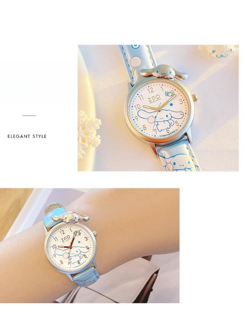 ZGO Girl's School Start Gift Cute Cartoon Watch Children's Waterproof Watch - Image 4