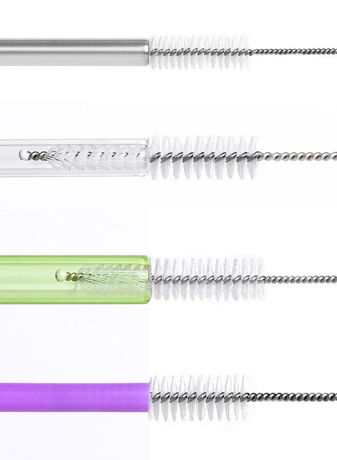 AZEN 15 Pack Straw Cleaner Brush Set, 12 inch Extra Long, 5 Different Diameters Reusable Cleaning Brush for Sippy Cup, Water Bottle and Tubes - Image 3