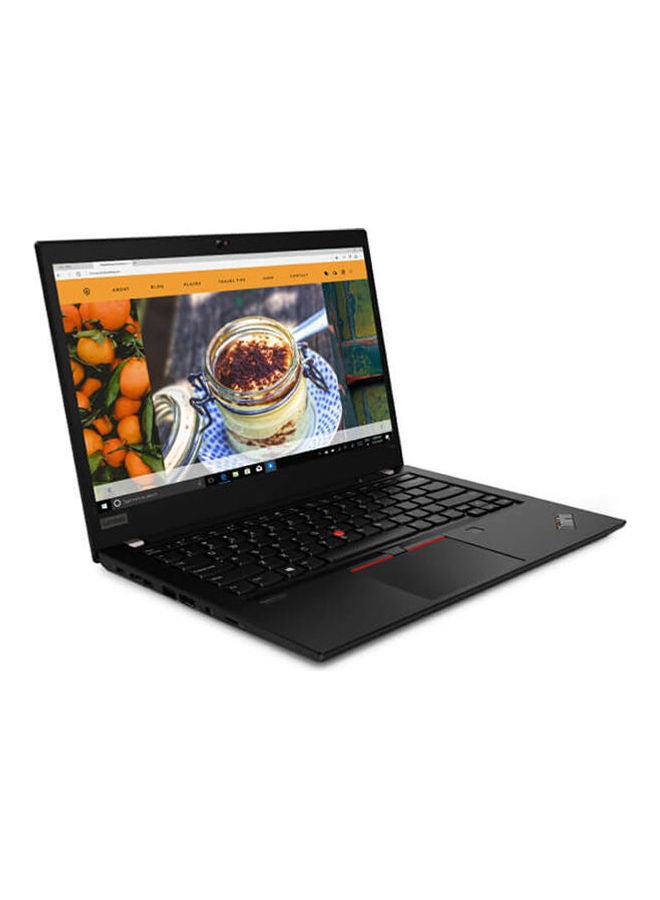 لينوفو لابتوب ثينك باد ‎‎‎T14 20S0001Aed بشاشة بدقة كاملة الوضوح مقاس 14 بوصة/ معالج إنتل كور I7 جيل 10/ ذاكرة رام سعة 8 جيجابايت/ محرك أقراص SSD سعة 512 جيجابايت/ بطاقة رسومات إنتل بدقة عالية الوضوح الإنجليزية/العربية أسود - Image 1