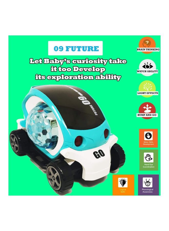 NIBEMINENT Rotating Stunt Car Multicolour  - Image 2