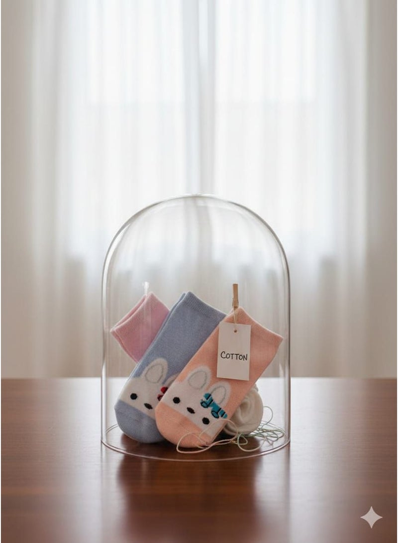 Women's Casual Cotton Ankle Socks Set – Comfortable Everyday Socks for Women (5 Pairs + 1 Gift) – Soft Material - Image 4