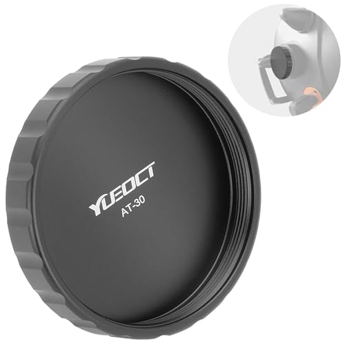 YUEOCT Metal Dust End Cap with 2" x24 SCT Female Thread for SCT Schmidt Cassegrain Telescope, External Cover for 2" x24 SCT Visual Back OTA Telescopes Reducer Corrector Lens - Image 1