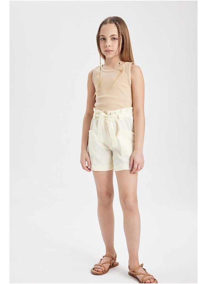 DeFacto - Girl Slim Fit Sleeveless Knitted Top - Image 1